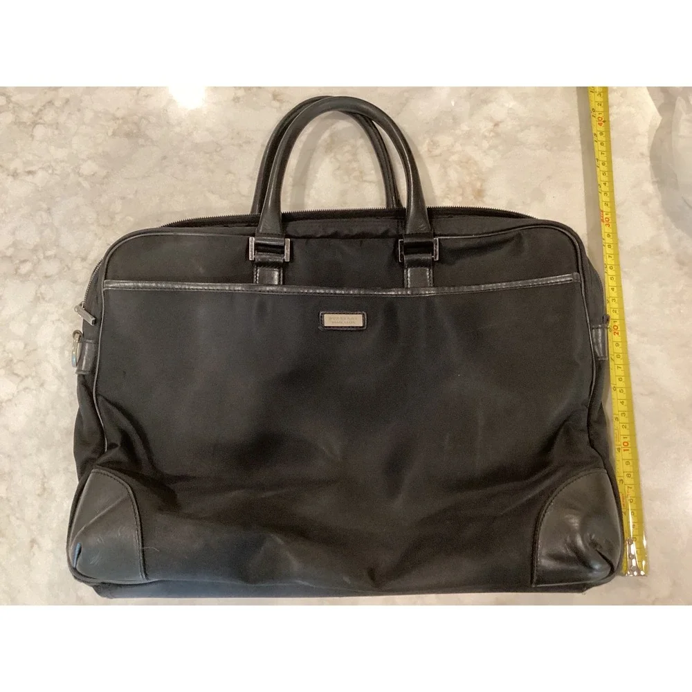 Burberry Black Label Briefcase Laptop‎ Bag Business Travel Document